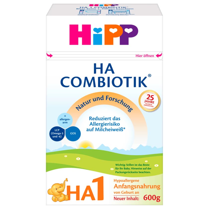 Hipp Ha Combiotik von Geburt an 600g